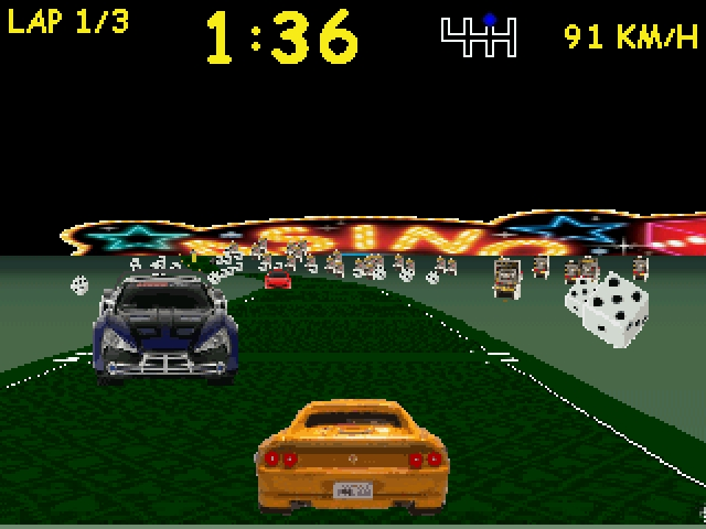 Racer atari screenshot